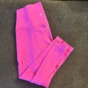 Lululemon Athletica Pink Leggings